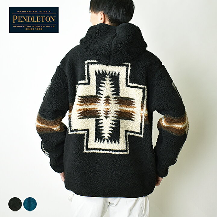 楽天市場】【12％OFF】PENDLETON ペンドルトン ボアジップフーディー 