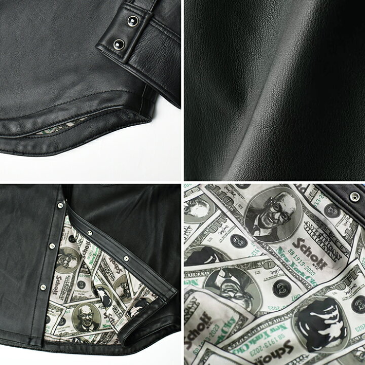 楽天市場】Schott ショット ラムレザー ウエスタンシャツ / メンズ 
