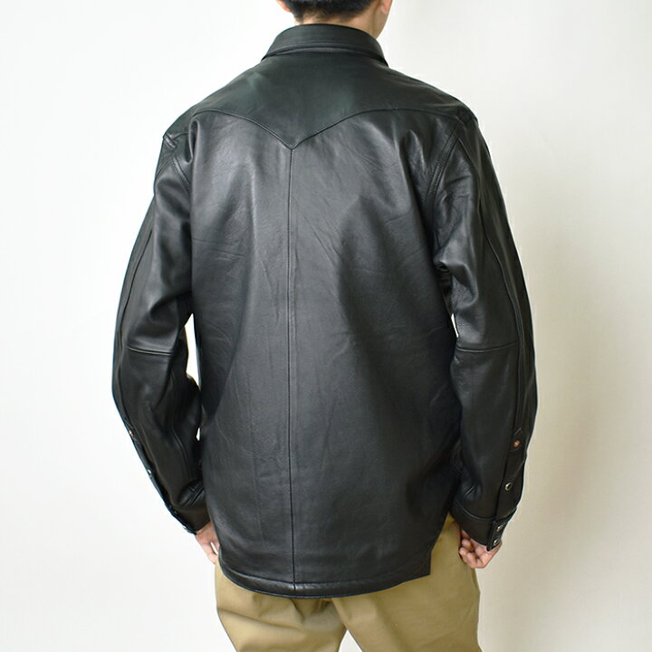 楽天市場】Schott ショット ラムレザー ウエスタンシャツ / メンズ 