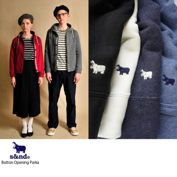 楽天市場】【20％OFF】【送料無料】 s&nd セカンド パラシュートボタン  