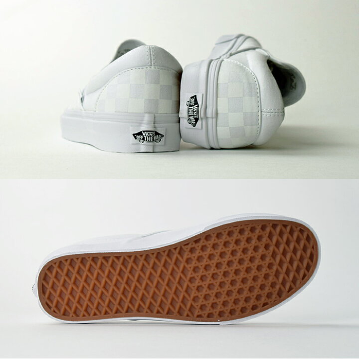 楽天市場】【送料無料】 VANS CLASSIC SLIP ON CHECKERBOARD ヴァンズ 