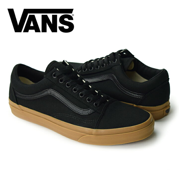 楽天市場】【送料無料】 VANS OLD SKOOL (CANVAS GUM) BLACK/LIGHT GUM 
