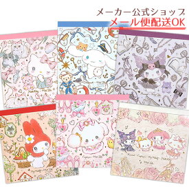 【2025年秋発売新商品】スクエアメモパッド サンリオキャラクターズ×たけいみき4th collection 第4弾　おしゃれ・大人・かわいい・ハローキティ・シナモロール・クロミ・マイメロディ・こぎみゅん【メーカー公式／クローズピン】