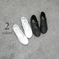 【再入荷】CROWN クラウン レザー ストラップ ジャズ シューズ [STRAP COURT LEATHER] レディース ストラ…