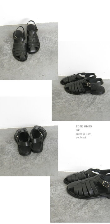 楽天市場】EDER SHOES エダーシューズレザー グルカサンダル 
