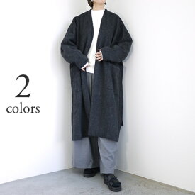 【SALE 40％OFF】Honnete オネットドルマンガウンコート Shaggy Twill[HO-23AW-CO19] レディース