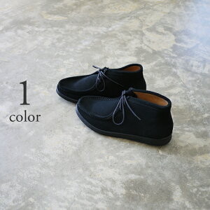 MANEBU �}�l�u BOO MID SUEDE [MNB-032B-S] / ���f�B�[�X �V���[�Y �u�[�c �X�G�[�h ���J�V�� �����r�[ ���[�X�A�b�v �u���b�N ��