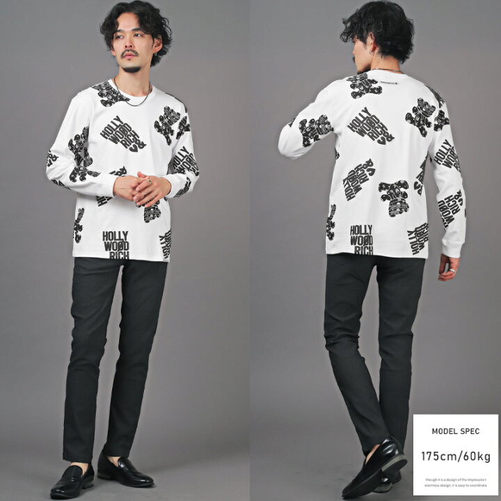 楽天市場】△送料無料△ ロンT メンズ 【Hollywood rich.&(ハリウッド  