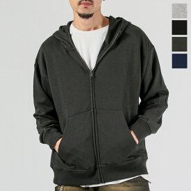 パーカー メンズ 長袖 裏毛 スウェット 大きいサイズ フーディ ジップアップパーカー 無地 ゆったり シンプル カジュアル 黒 紺 杢グレー ブラック チャコール ネイビー M L XL LL 10代 20代 30代 通年 オールシーズン レディース aa-3729