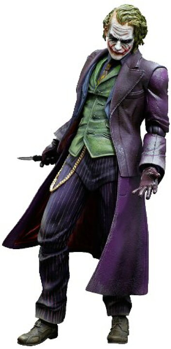 楽天市場】THE DARK KNIGHT TRILOGY PLAY ARTS改 ジョーカー(PVC塗装 