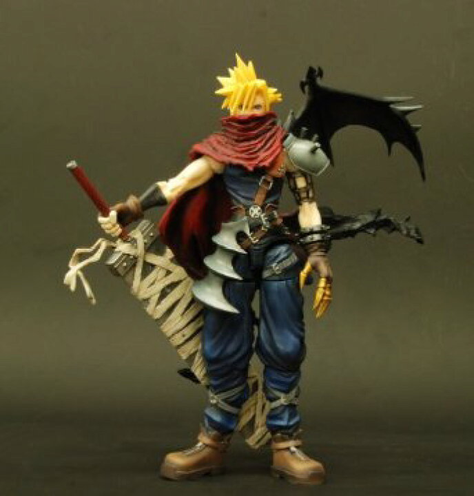 楽天市場】キングダムハーツ PLAY ARTS vol.2 クラウド キングダム 
