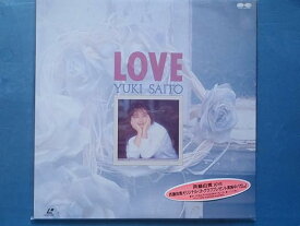 【新品・未開封】LD 斉藤由貴 /LOVE廃盤 希少 正規品