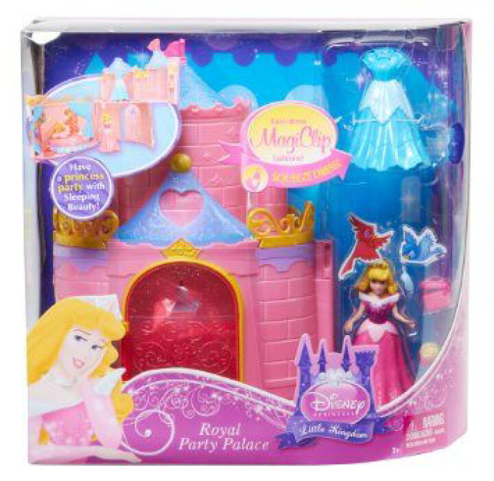 楽天市場】ディズニープリンセス マジッククリップ ロイヤルパレス 