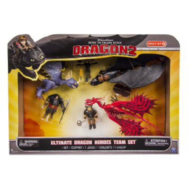 楽天市場】ヒックとドラゴン2 デラックスフィギュア限定ギフトセット 
