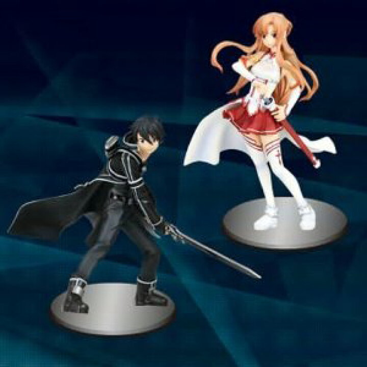 楽天市場 ソードアート オンライン Saoフィギュア1 Sword Art Online アニメ プライズ フリュー 全２種フルセット クロソイド屋 楽天市場店