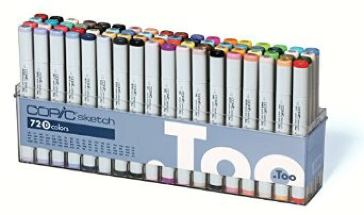 楽天市場】Too コピック スケッチ 72色 Dセット : クロソイド屋 楽天市場店