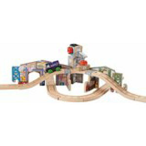Fisher-Price Thomas Wooden Railway Build A Scene Destination@񂵂g[}X