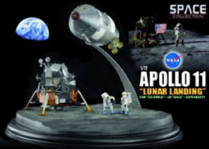 1/72 NASA A|11 CSM iߑD/@BD D w/ʃx[X hSf DRW50381 Apollo 11 Qcx[X
