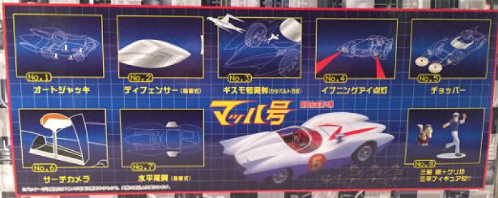 楽天市場】unifive 超真合金 マッハGOGOGO マッハ号 タツノコプロ 