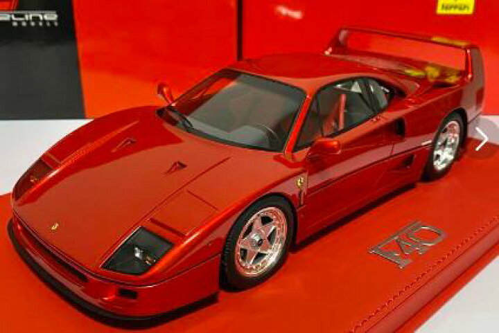 楽天市場】1/18 フェラーリ F40 世界限定14台 完成品 BBR : クロソイド 