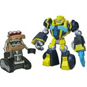 トランスフォーマー レスキューボッツ 2014 ミニフィギュア2パック バンブルビー&スクラップマスター / TRANSFORMERS RESCUE BOTS Hasbro