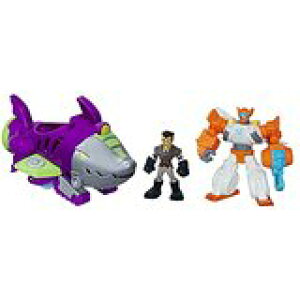 Transformers Rescue Bots Shark Sub Capture Set@gXtH[}[ XL[{bc
