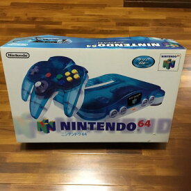 NINTENDO64本体 クリアブルー