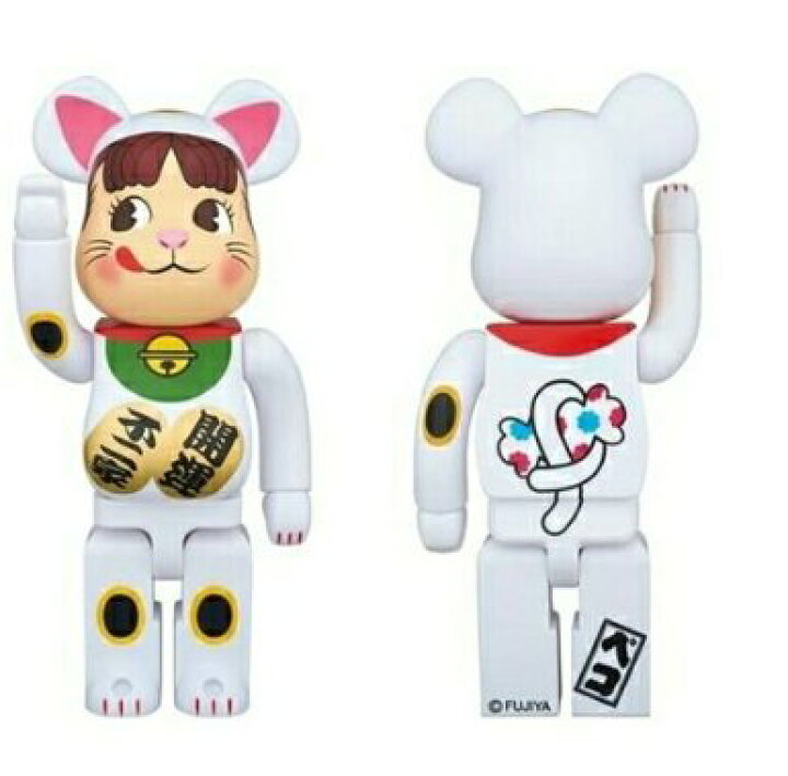 楽天市場】ベアブリック 400% ペコちゃん 招き猫 ver BE@RBRICK 不二家 