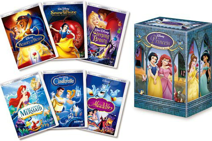 楽天市場】ディズニープリンセス コンプリートBOX (期間限定) [DVD 