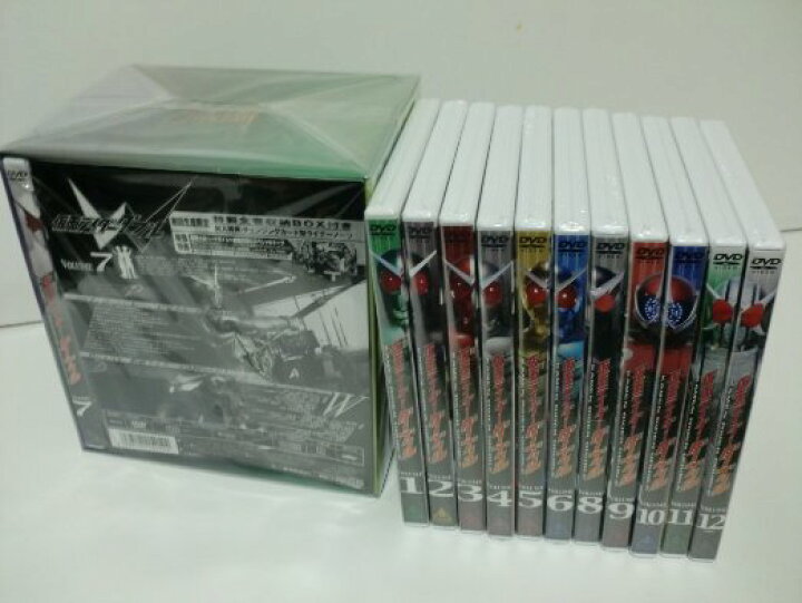 楽天市場】仮面ライダーW（ダブル） DVD全12巻セット 新品 