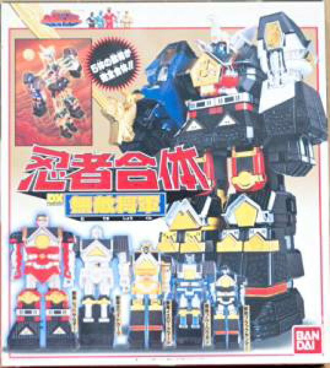 楽天市場】忍者戦隊カクレンジャー 忍者合体 DX 無敵将軍 バンダイ 未  