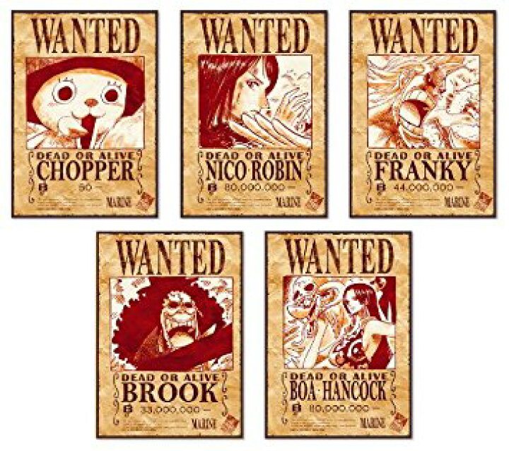 楽天市場 One Piece展12 ワンピース 手配書ポスター Box 全15種類 特典1種 One Piece Wanted Poster 12 集英社 新品 クロソイド屋 楽天市場店