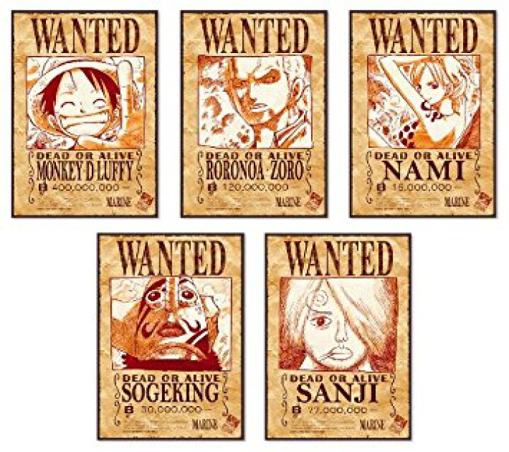 楽天市場 One Piece展12 ワンピース 手配書ポスター Box 全15種類 特典1種 One Piece Wanted Poster 12 集英社 新品 クロソイド屋 楽天市場店