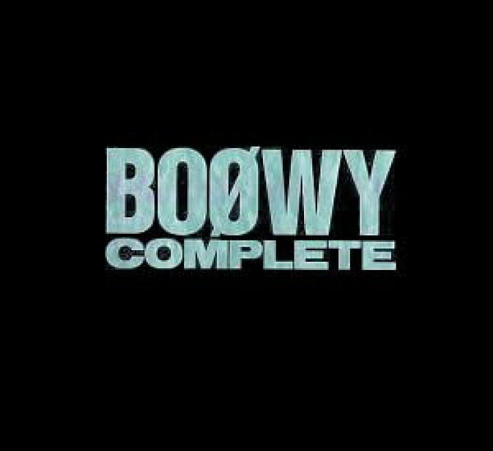 楽天市場】BOOWY COMPLETE ～21st Century 20th Anniversary EDITION 