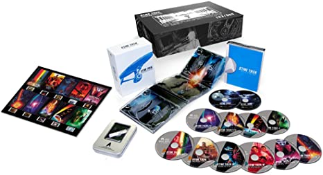 Amazon.co.jp 限定 スター 正規通販 最新作 トレック スターデイト コレクション 新品 豪華特典付きブルーレイBOX Blu-ray 500セット完全限定 マルチレンズクリーナー付き