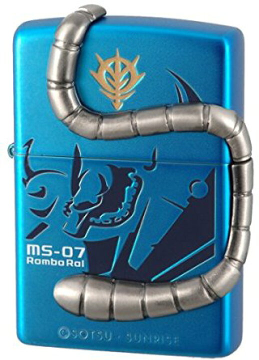 Zippoジッポーライター：機動戦士ガンダム グフ MS-07B ブルー 青 2002 
