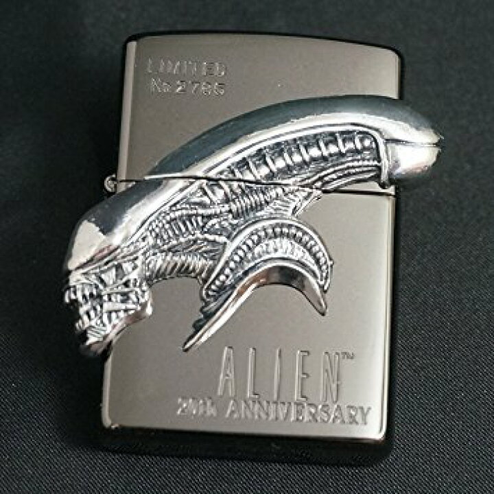 楽天市場】zippo（ジッポー) ALIEN（エイリアン） 3 ヘッド 1999年製造  