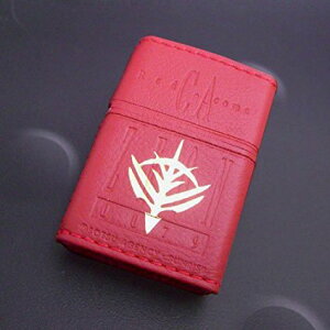 zippo(ジッポー) 機動戦士ガンダム 赤い彗星 レザータイプ 新品