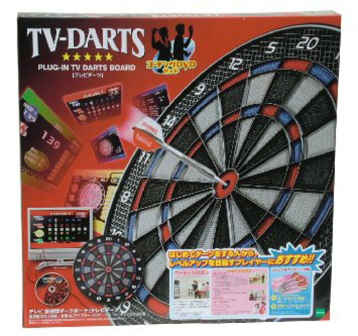 楽天市場】TV-DARTS コーチングDVDセット マルチレンズクリーナー付 