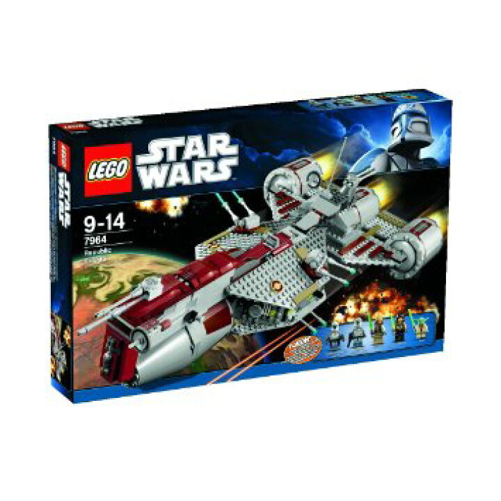 楽天市場】レゴ スター・ウォーズ リパブリック・フリゲート 7964 