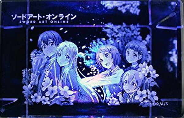SAO ソードアート・オンライン 3D クリスタルアート 桜景色　バンプレスト　新品
