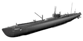 1/350 アイアンクラッド [鋼鉄艦] 巡洋潜水艦乙型 伊19　青島文化教材社