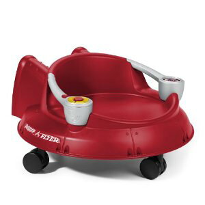 Radio Flyer Spin N Saucer with Electronics, Red WItC[