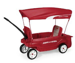 Radio Flyer The Ultimate Comfort Wagon, Red WItC[