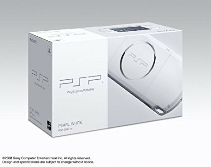 楽天市場】PSP「プレイステーション・ポータブル」 パール・ホワイト  