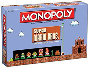 m|[ }I@USAopoly Monopoly: Super Mario Bros Collector's Edition Board Game@Vi