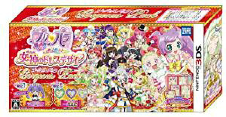 楽天市場 プリパラ めざめよ 女神のドレスデザイン ゴージャスパック 特典 限定プロモプリチケ5枚セット めがみのドレスデザインコーデ 同梱 早期購入者特典 女神のおまもり アクリルキーホルダー 限定 3ds描き下ろしイラスト使用ミニ色紙 ランダム1枚 付