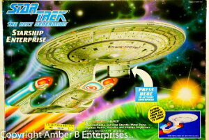 Star Trek The Next Generation Starship Enterprise�@�X�^�[�g���b�N �U�E�l�N�X�g�E�W�F�l���[�V�����@�G���^�[�v���C�Y�@PlayMates