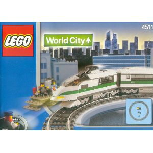 ���S�@�g���C���@LEGO�@4511 High Speed Train ���s�A���i