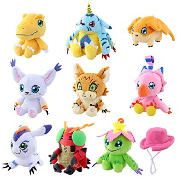 【2000個限定】デジモンアドベンチャーtri. パートナーデジモンぬいぐるみセット　バンダイ　新品
